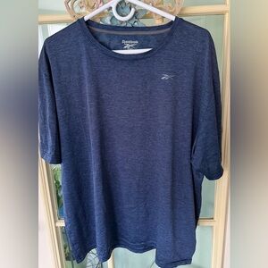 Reebok Men's Navy Short Sleeve Tee